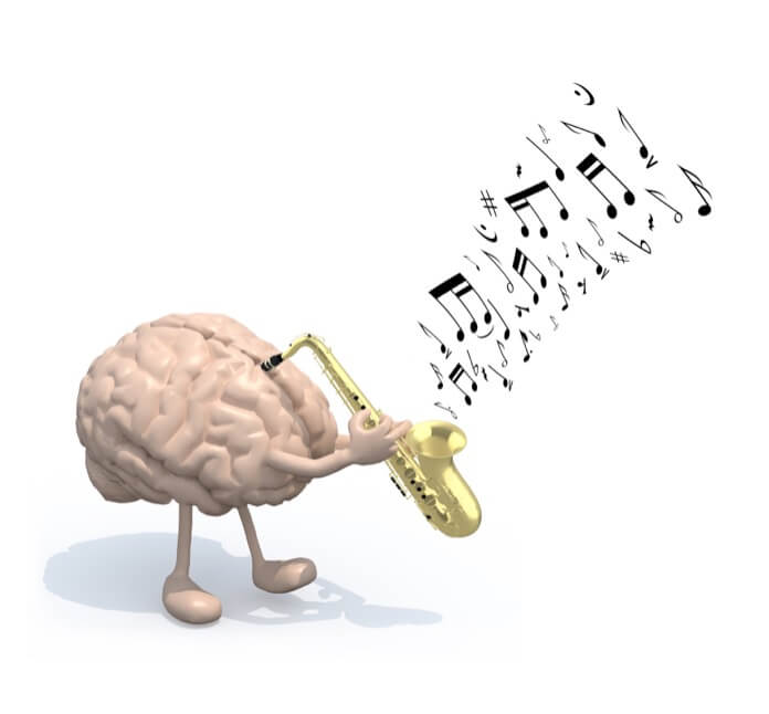 music affect the brain